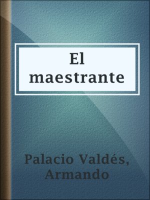 cover image of El maestrante